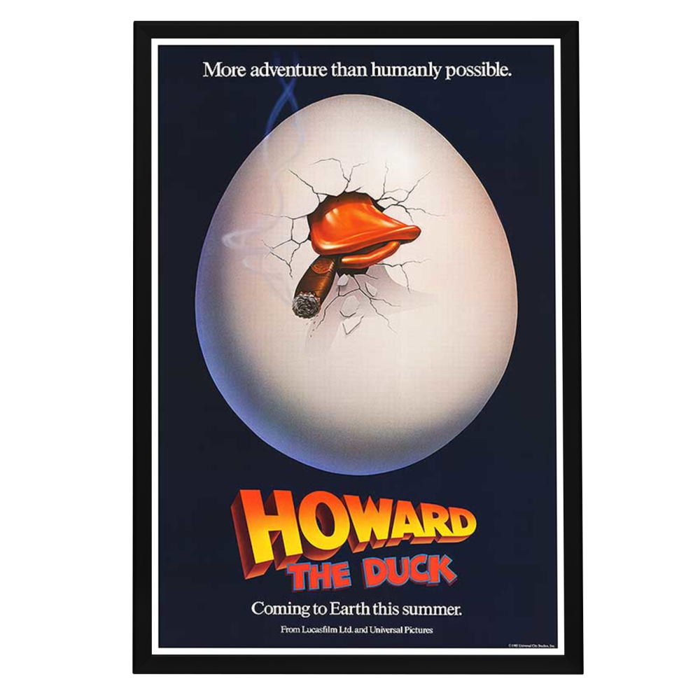 "Howard the Duck" (1986) Framed Movie Poster