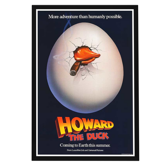 "Howard the Duck" (1986) Framed Movie Poster