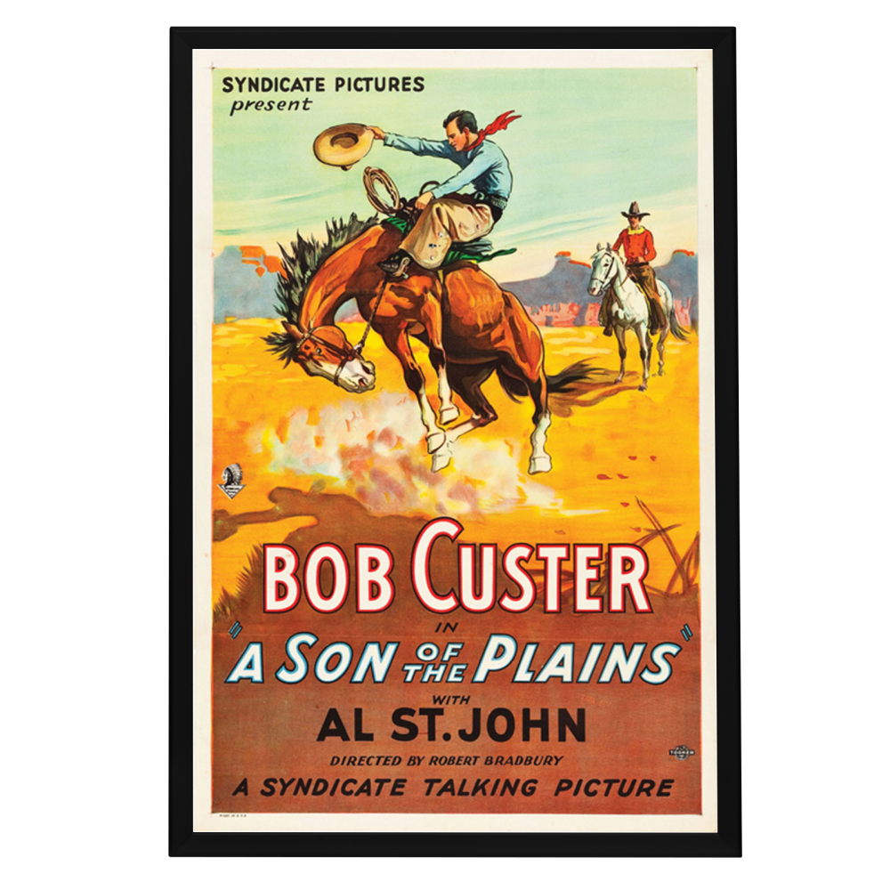 "Son Of The Plains" (1931) Framed Movie Poster