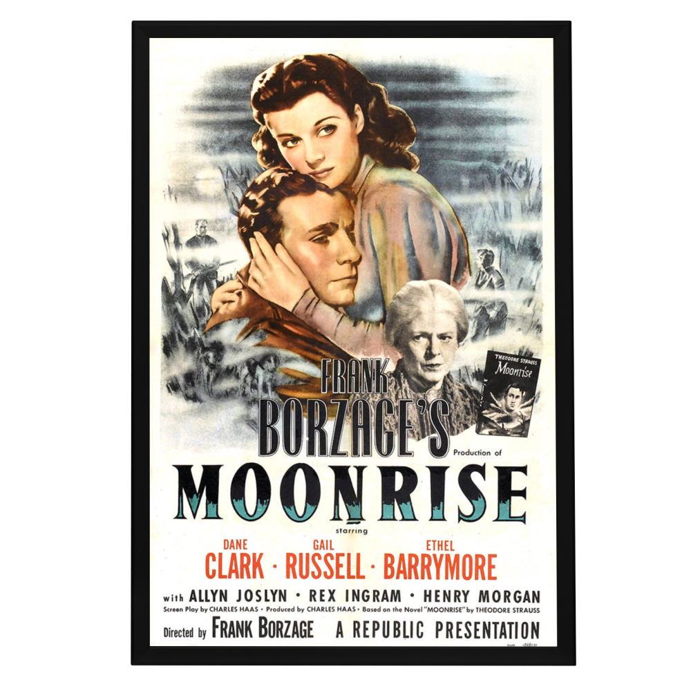 "Moonrise" (1948) Framed Movie Poster