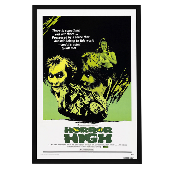 "Horror High" (1974) Framed Movie Poster