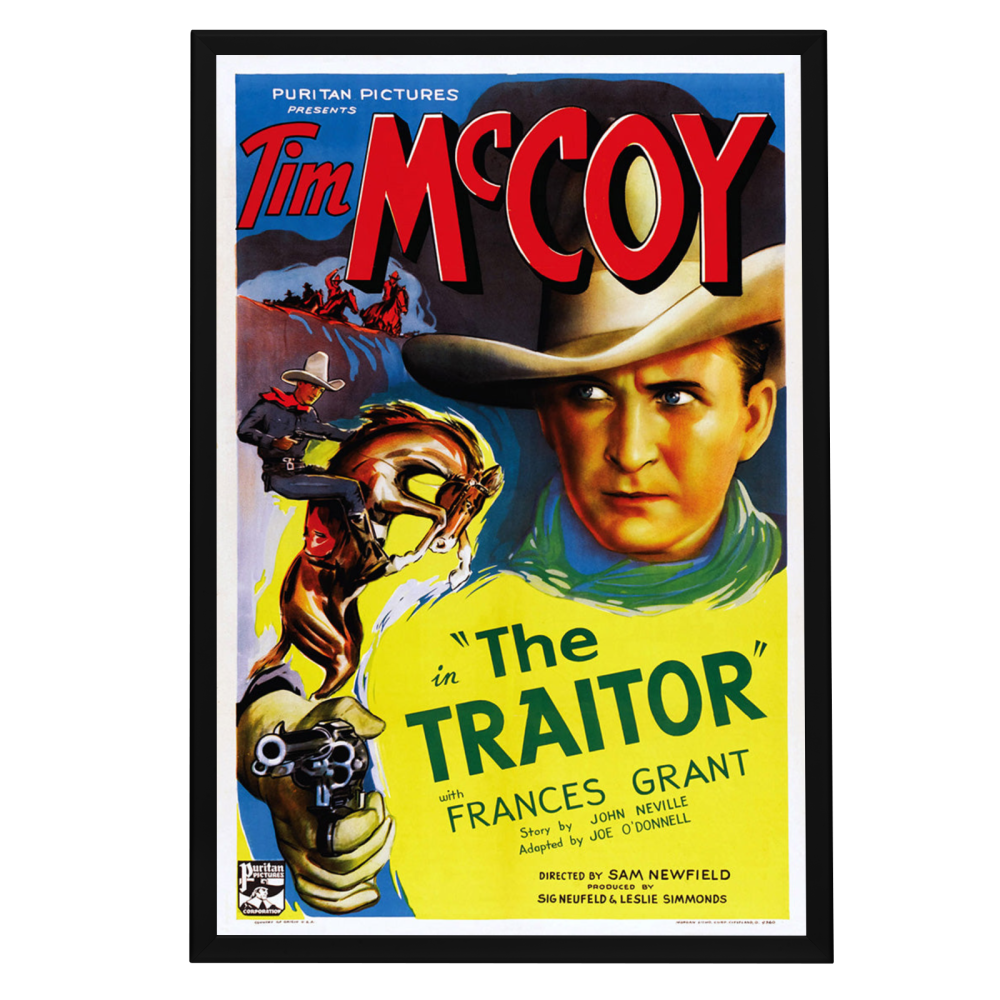 "Traitor" (1936) Framed Movie Poster