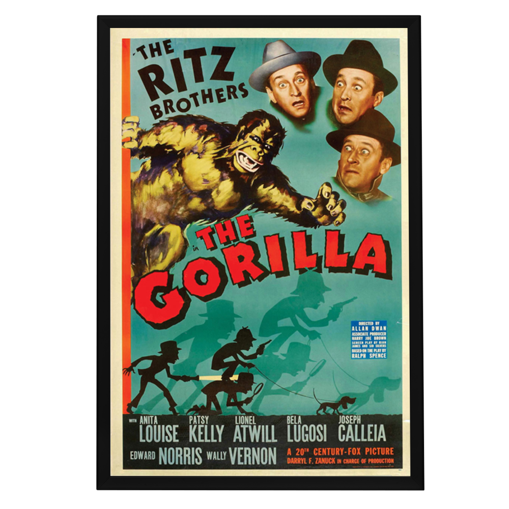 "Gorilla" (1939) Framed Movie Poster