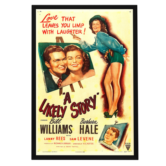 "Likely Story" (1947) Framed Movie Poster