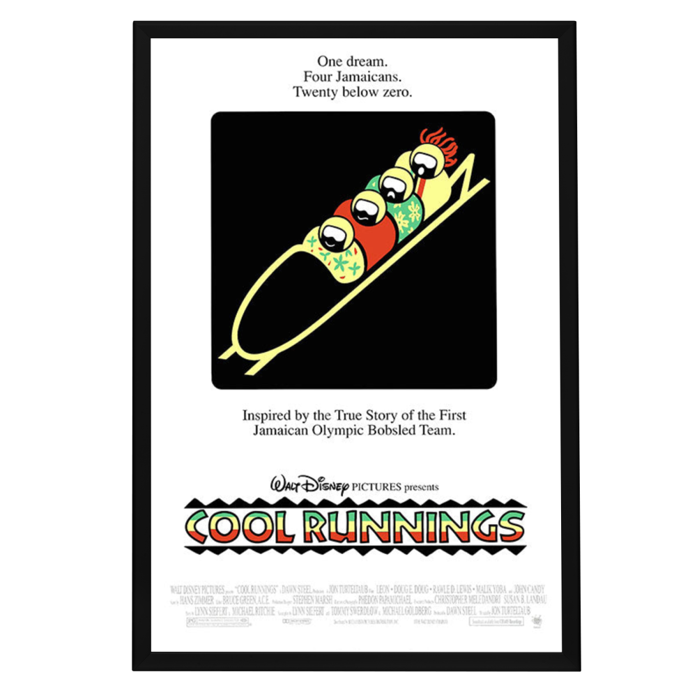 "Cool Runnings" (1993) Framed Movie Poster