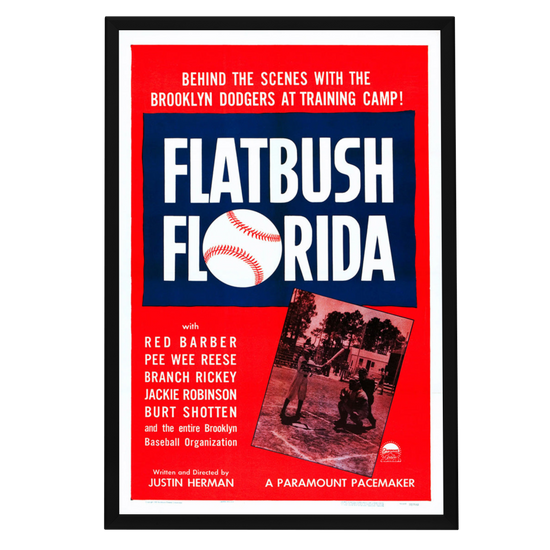 "Flatbush Florida" (1946) Framed Movie Poster