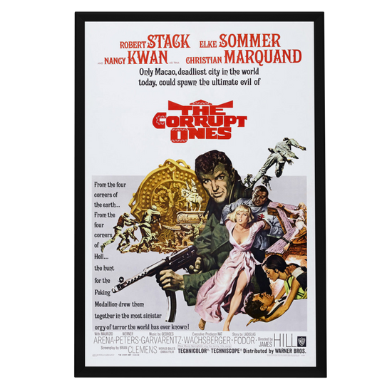 "Corrupt Ones" (1967) Framed Movie Poster