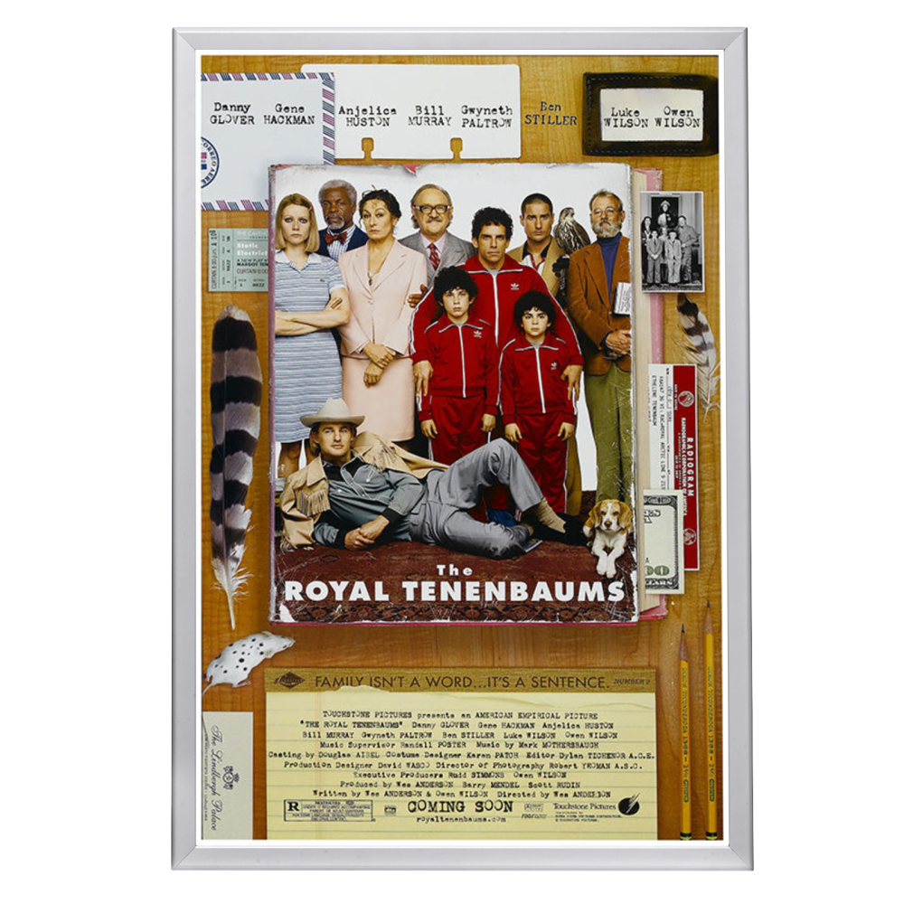 "Royal Tenenbaums" (2001) Framed Movie Poster