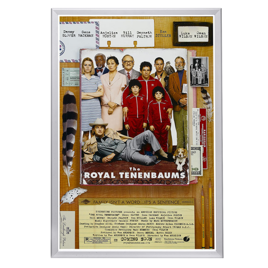 "Royal Tenenbaums" (2001) Framed Movie Poster