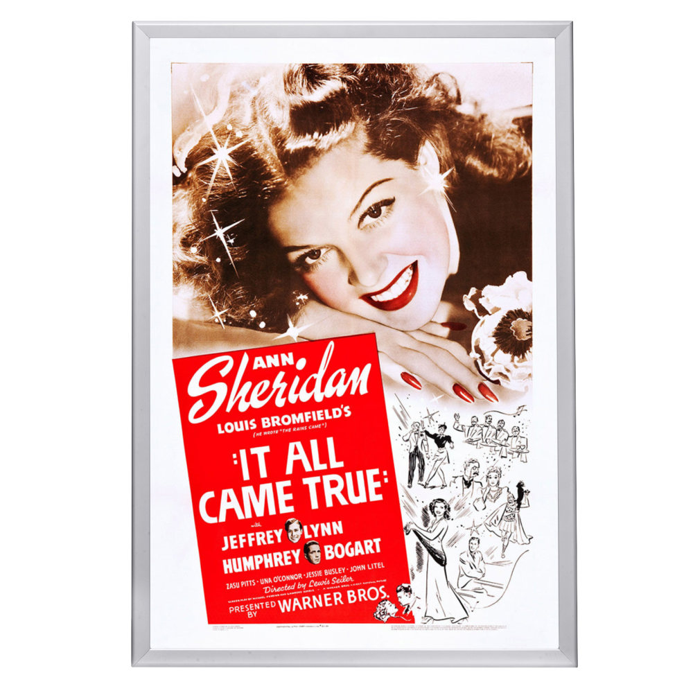 "It All Came True" (1940) Framed Movie Poster