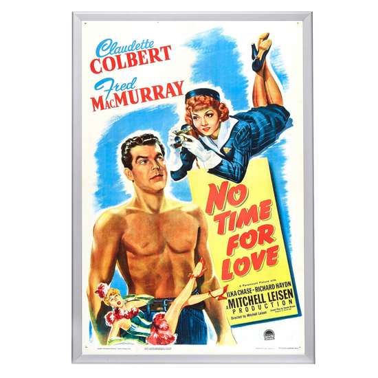 "No Time For Love" (1943) Framed Movie Poster