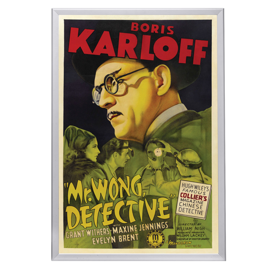 "Mr. Wong, detective" (1938) Framed Movie Poster