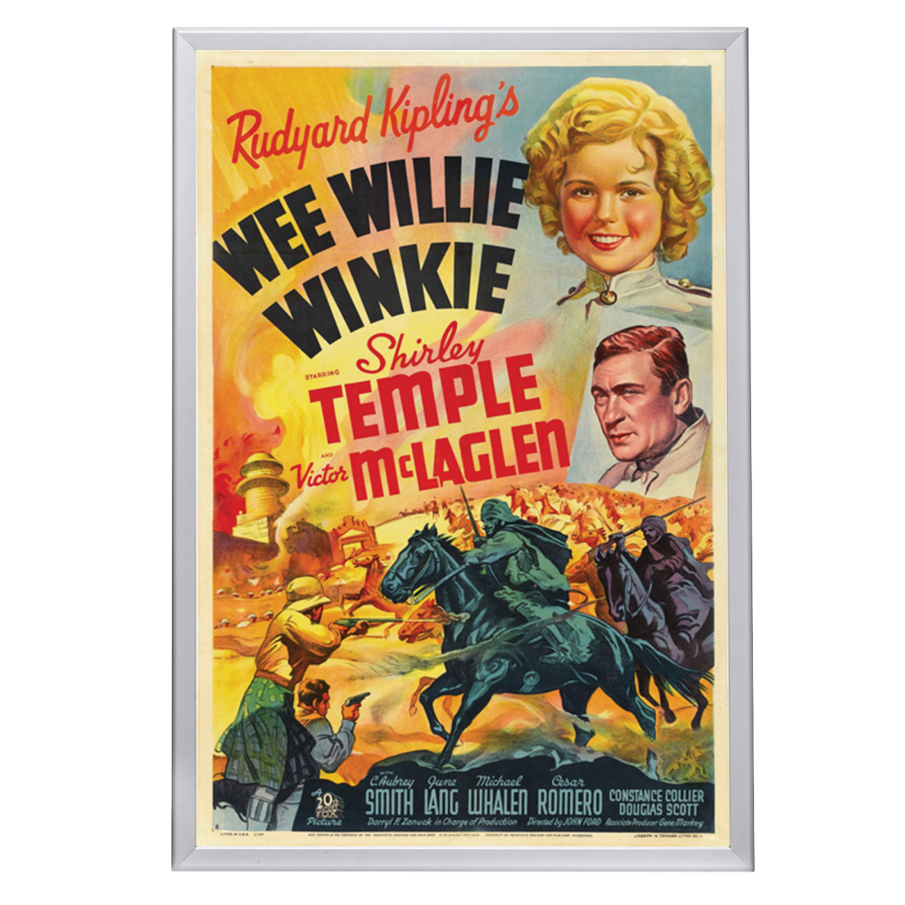 "Wee Willie Winkie" (1937) Framed Movie Poster