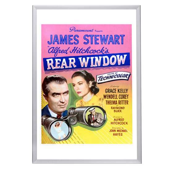 "Rear Window" (1954) Framed Movie Poster