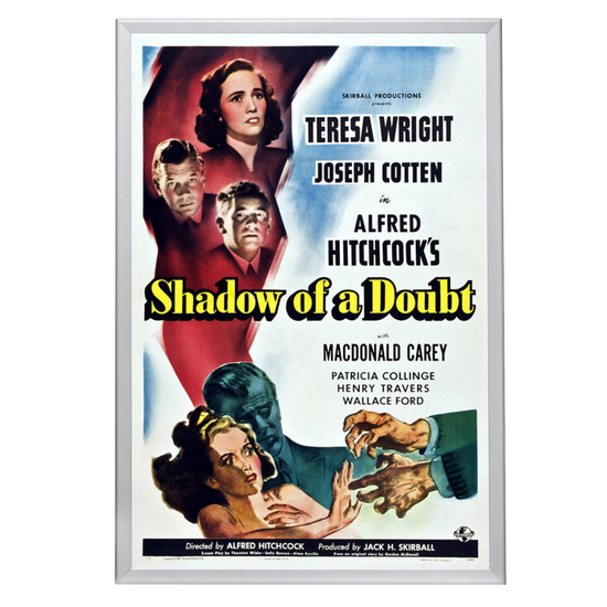 "Shadow Of A Doubt" (1943) Framed Movie Poster