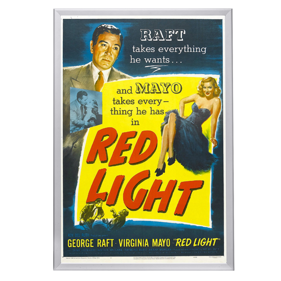 "Red Light" (1949) Framed Movie Poster