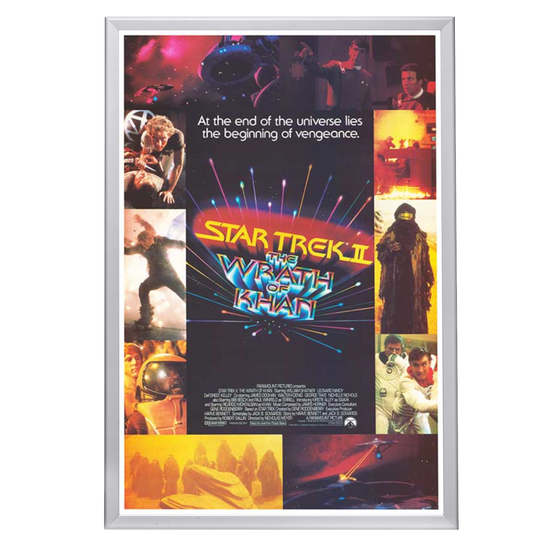 "Star Trek: The Wrath of Khan" (1982) Framed Movie Poster
