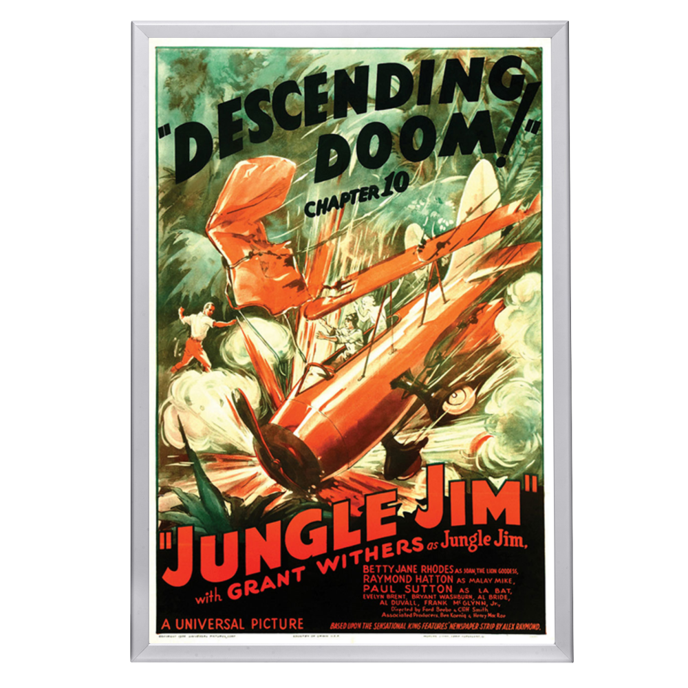 "Jungle Jim" (1937) Framed Movie Poster