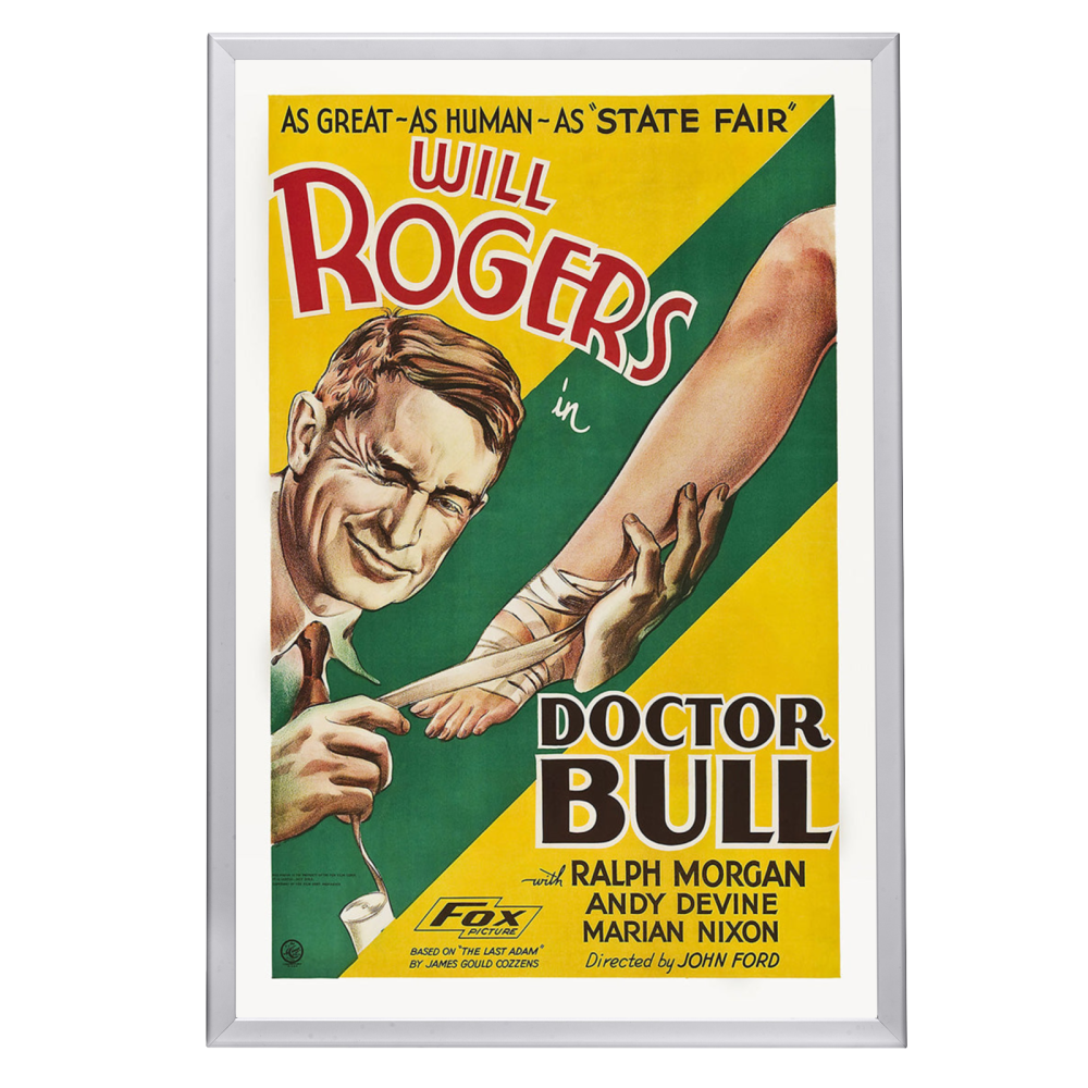 "Doctor Bull" (1933) Framed Movie Poster