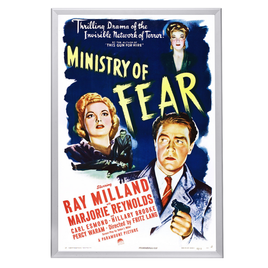 "Ministry Of Fear" (1944) Framed Movie Poster