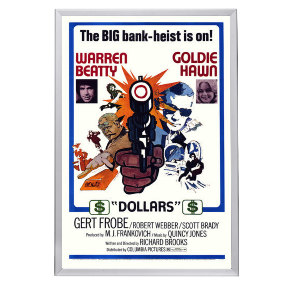 "Dollars" (1971) Framed Movie Poster