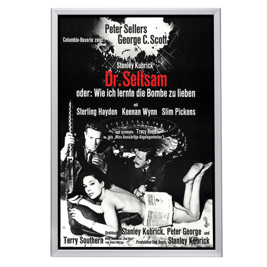 "Dr. Strangelove" (1964) Framed Movie Poster