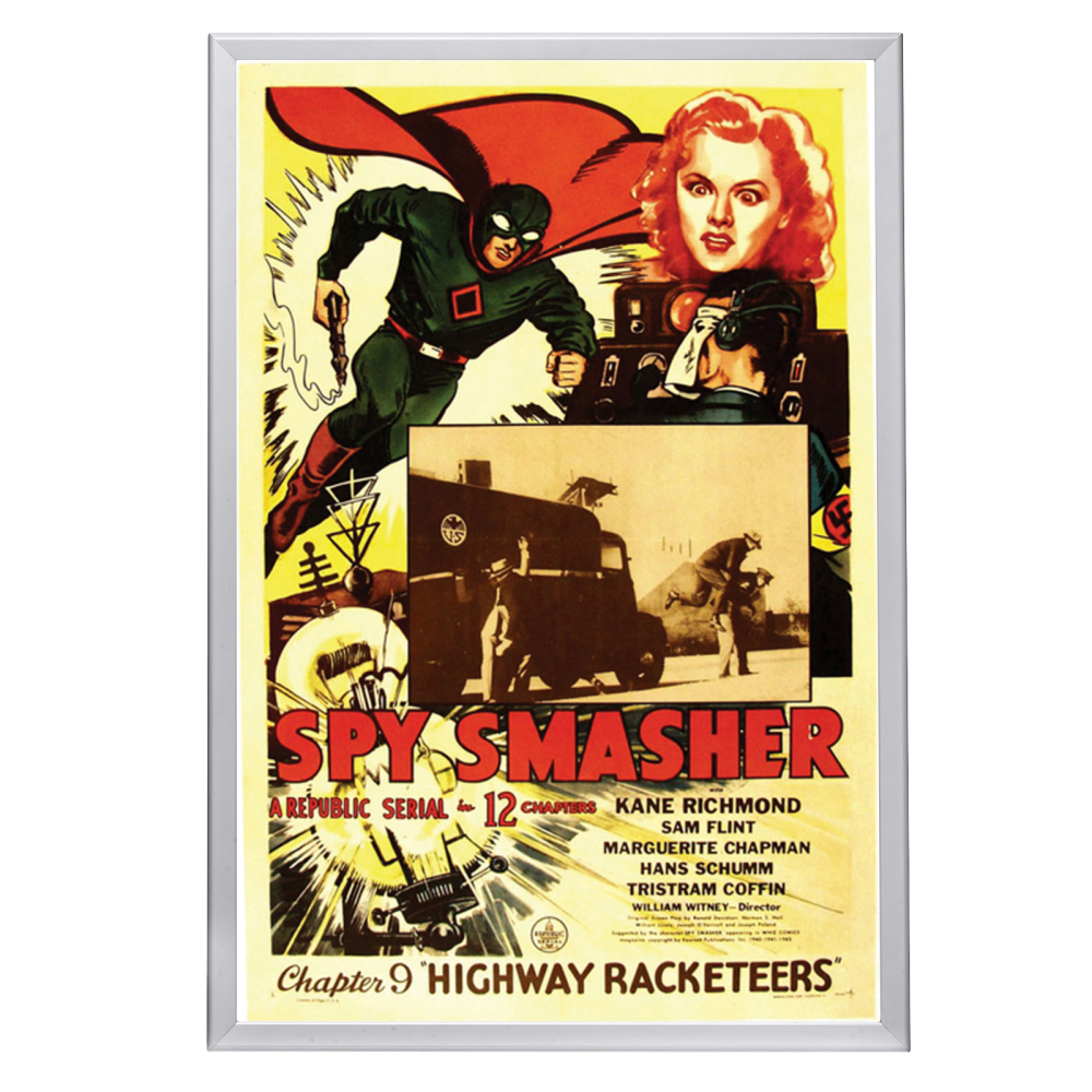 "Spy Smasher" (1942) Framed Movie Poster