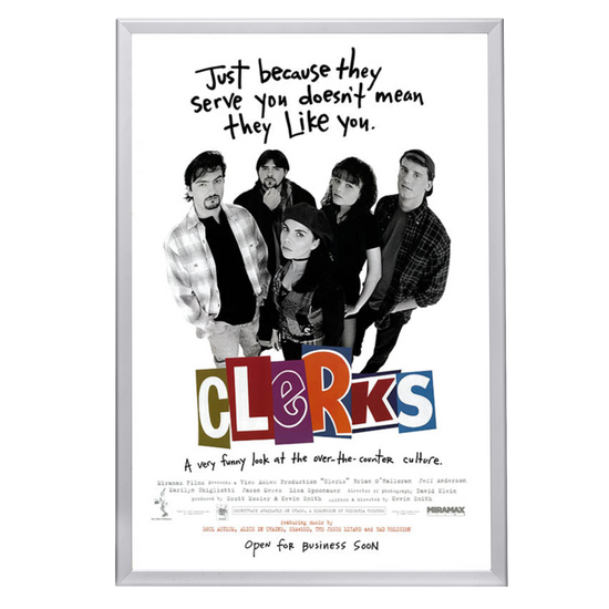 "Clerks" (1994) Framed Movie Poster