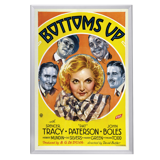 "Bottoms Up" (1934) Framed Movie Poster