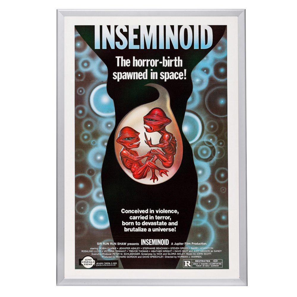 "Inseminoid" (1981) Framed Movie Poster