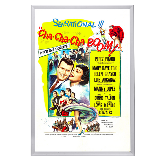 "Cha-Cha-Cha Boom!" (1956) Framed Movie Poster