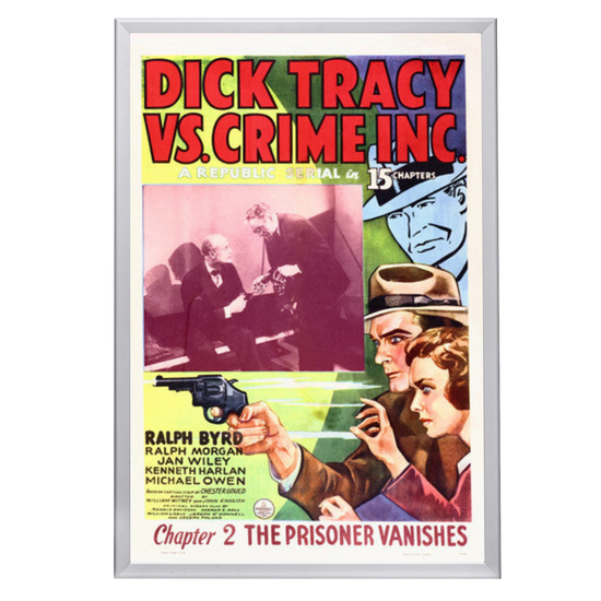 "Dick Tracy vs. Crime Inc." (1941) Framed Movie Poster