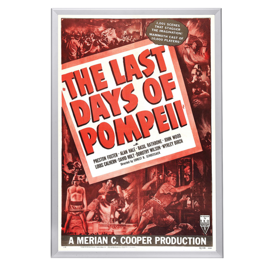 "Last Days Of Pompeii" (1935) Framed Movie Poster