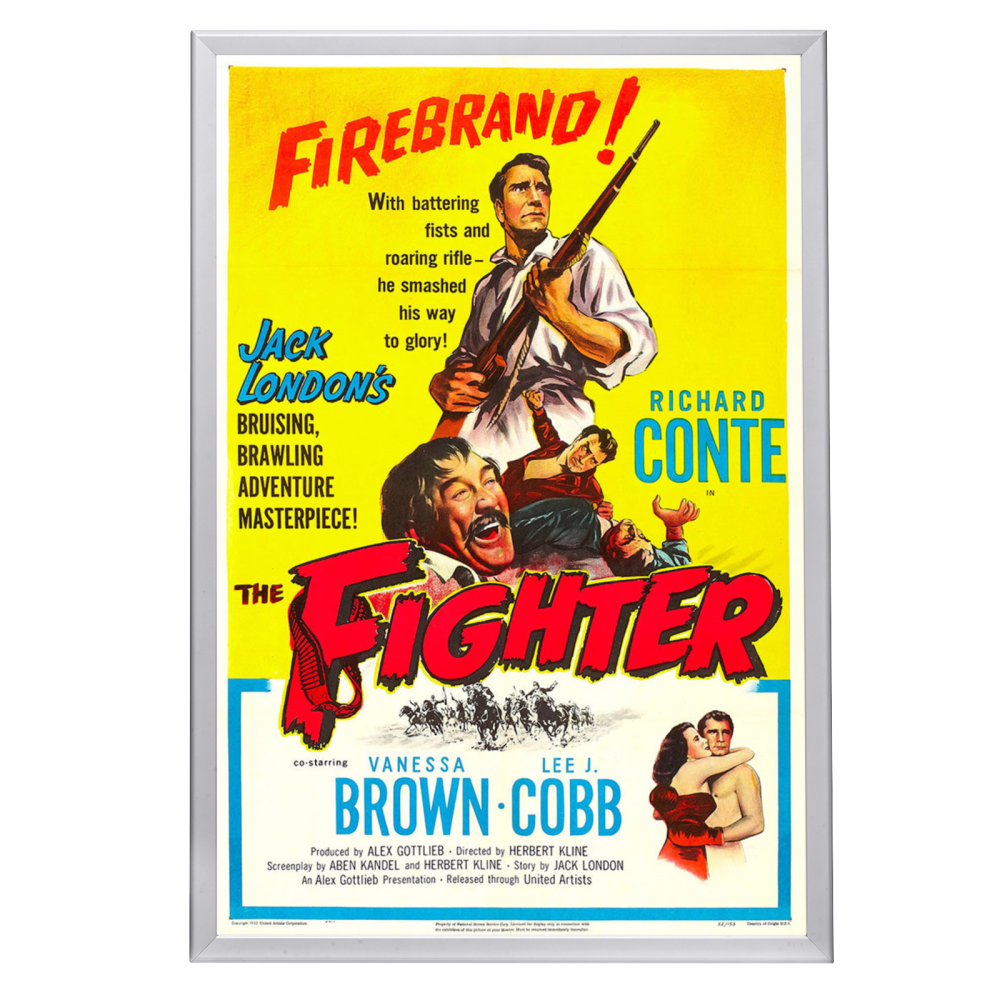 "Fighter" (1952) Framed Movie Poster