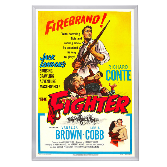 "Fighter" (1952) Framed Movie Poster