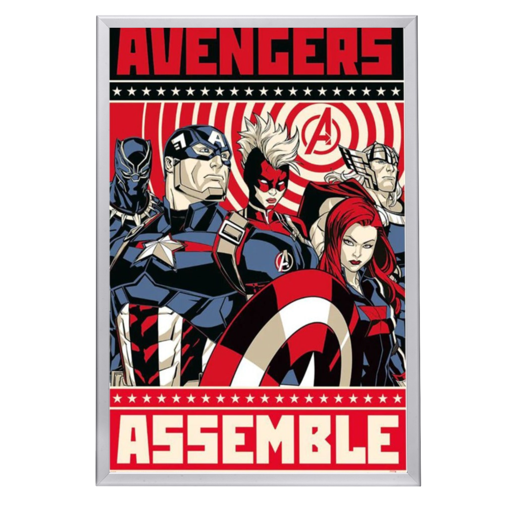 "Avengers" Framed Movie Poster