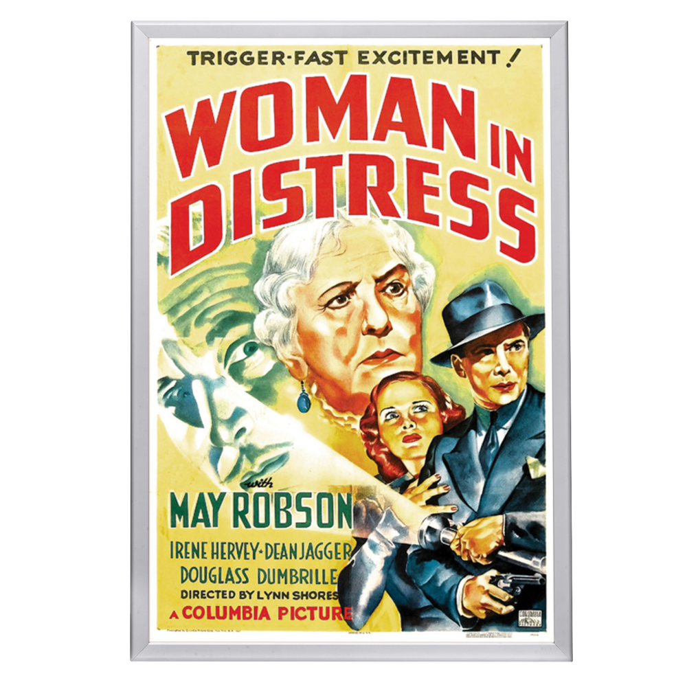 "Woman In Distress" (1937) Framed Movie Poster