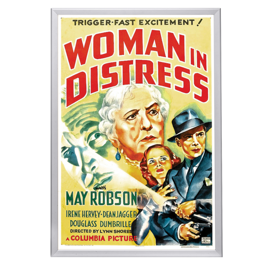 "Woman In Distress" (1937) Framed Movie Poster