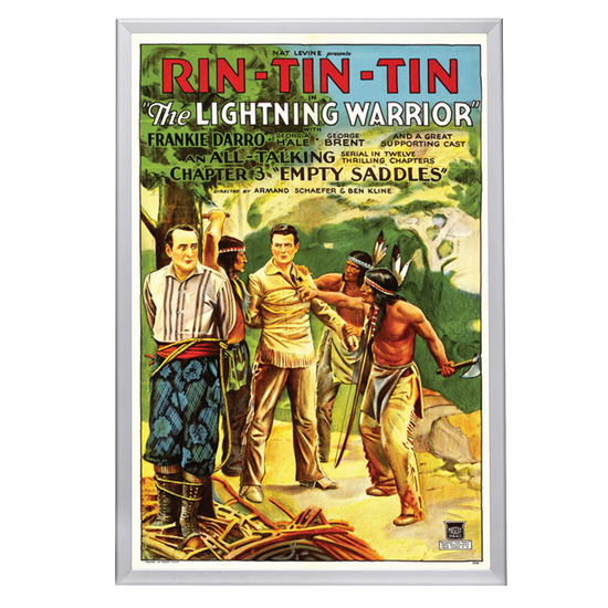 "Lightning Warrior" (1931) Framed Movie Poster