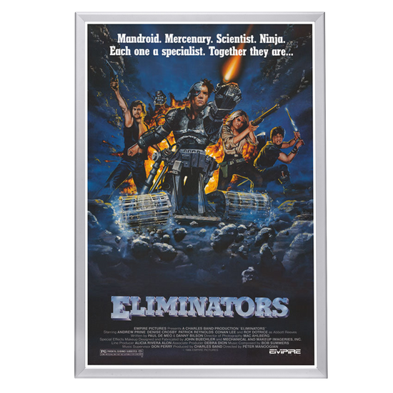 "Eliminators" (1986) Framed Movie Poster