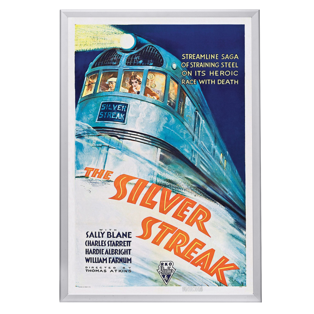 "Silver Streak" (1935) Framed Movie Poster