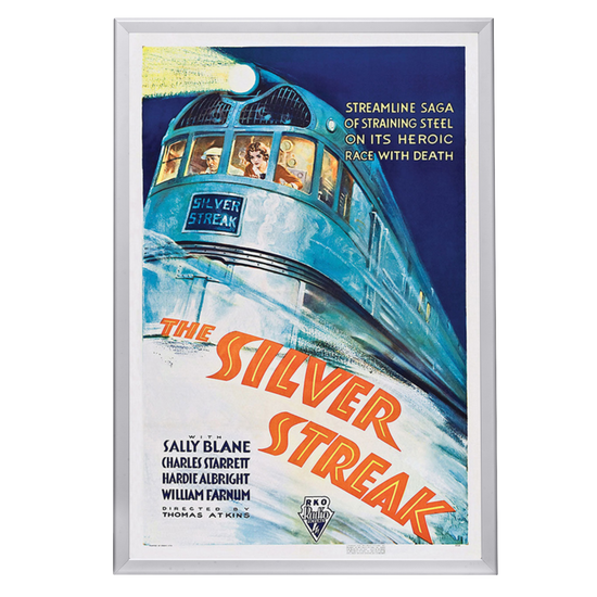 "Silver Streak" (1935) Framed Movie Poster