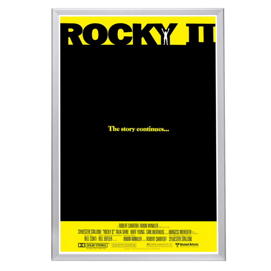 "Rocky II" (1979) Framed Movie Poster