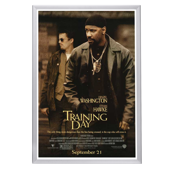 "Training Day" (2001) Framed Movie Poster