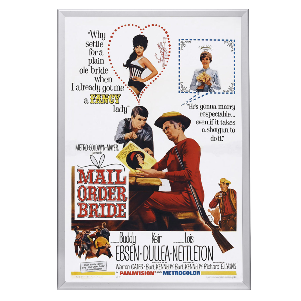 "Mail Order Bride" (1964) Framed Movie Poster