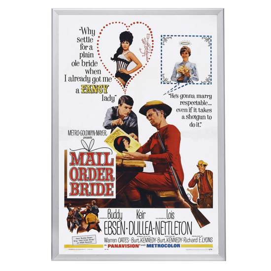 "Mail Order Bride" (1964) Framed Movie Poster