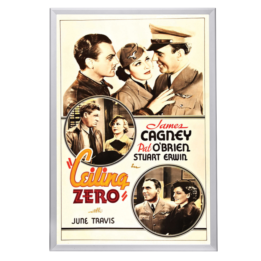 "Ceiling Zero" (1936) Framed Movie Poster