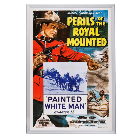 "Perils Of The Royal Mounted" (1942) Framed Movie Poster