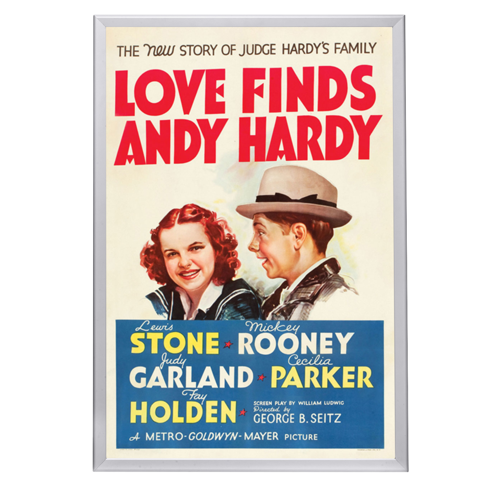 "Love Finds Andy Hardy" (1938) Framed Movie Poster