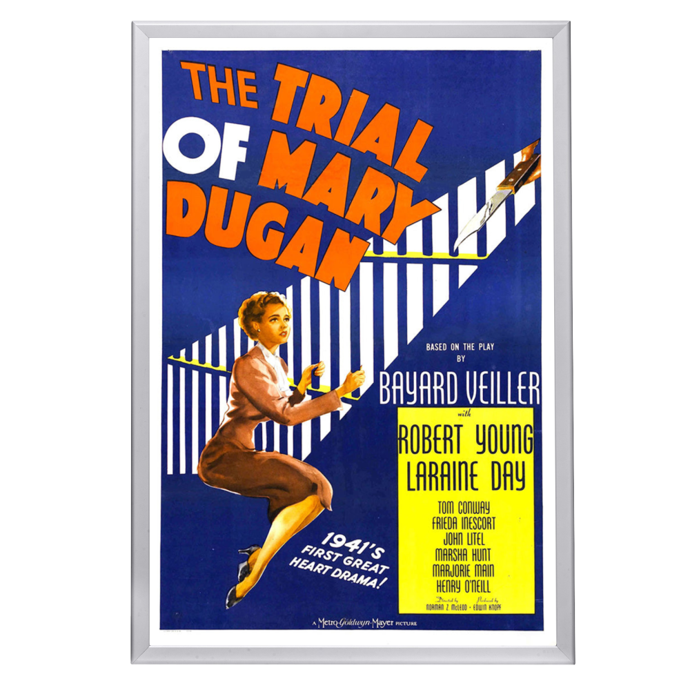 "Trial Of Mary Dugan" (1941) Framed Movie Poster